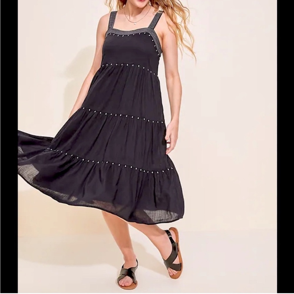 Old Navy Tiered Midi Dress